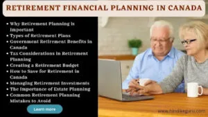 Retirement Financial Planning in Canada: How to Plan for a Secure Retirement