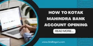 Kotak Mahindra Bank Account Opening