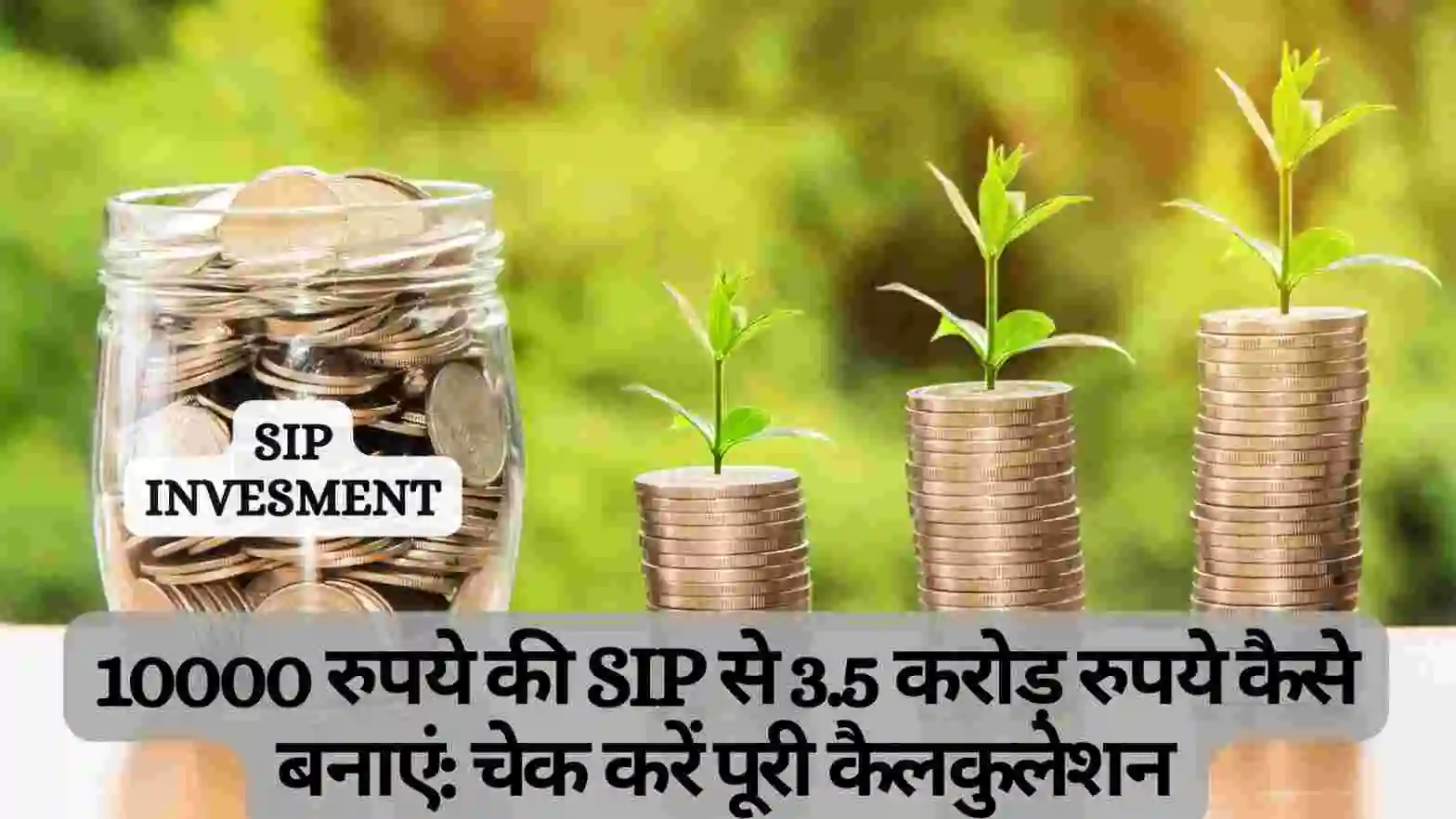 10000 रुपये की SIP से 3.5 करोड़ रुपये कैसे बनाएं