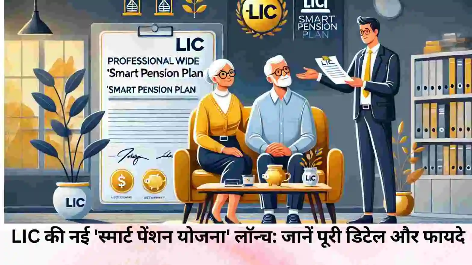 LIC की नई 'स्मार्ट पेंशन योजना' लॉन्च: जानें पूरी डिटेल और फायदे