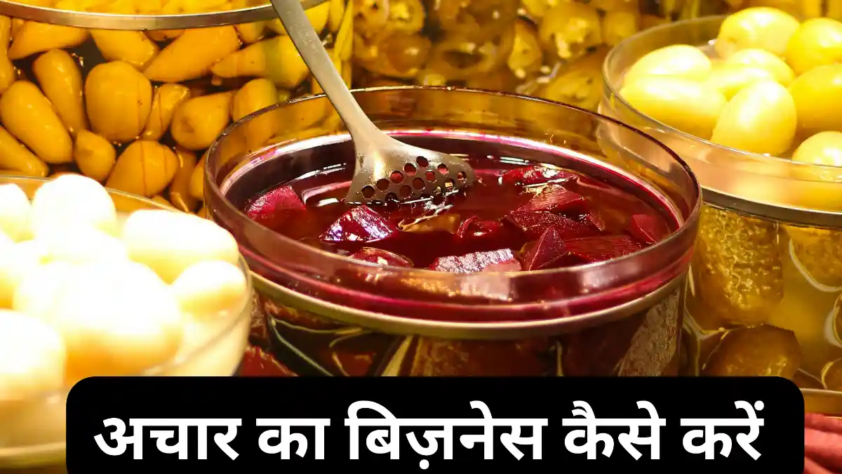 अचार का बिज़नेस कैसे करें (Pickle Business in Hindi)