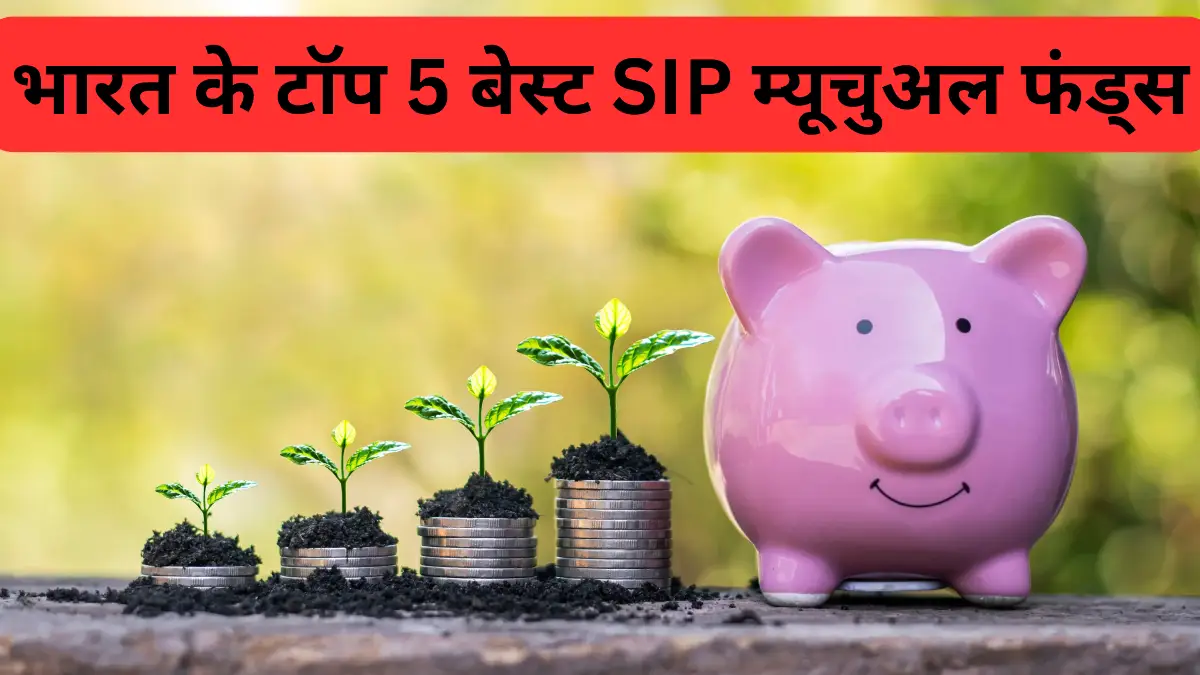 टॉप 5 म्यूचुअल फंड: भारत के टॉप 5 बेस्ट SIP म्यूचुअल फंड्स
