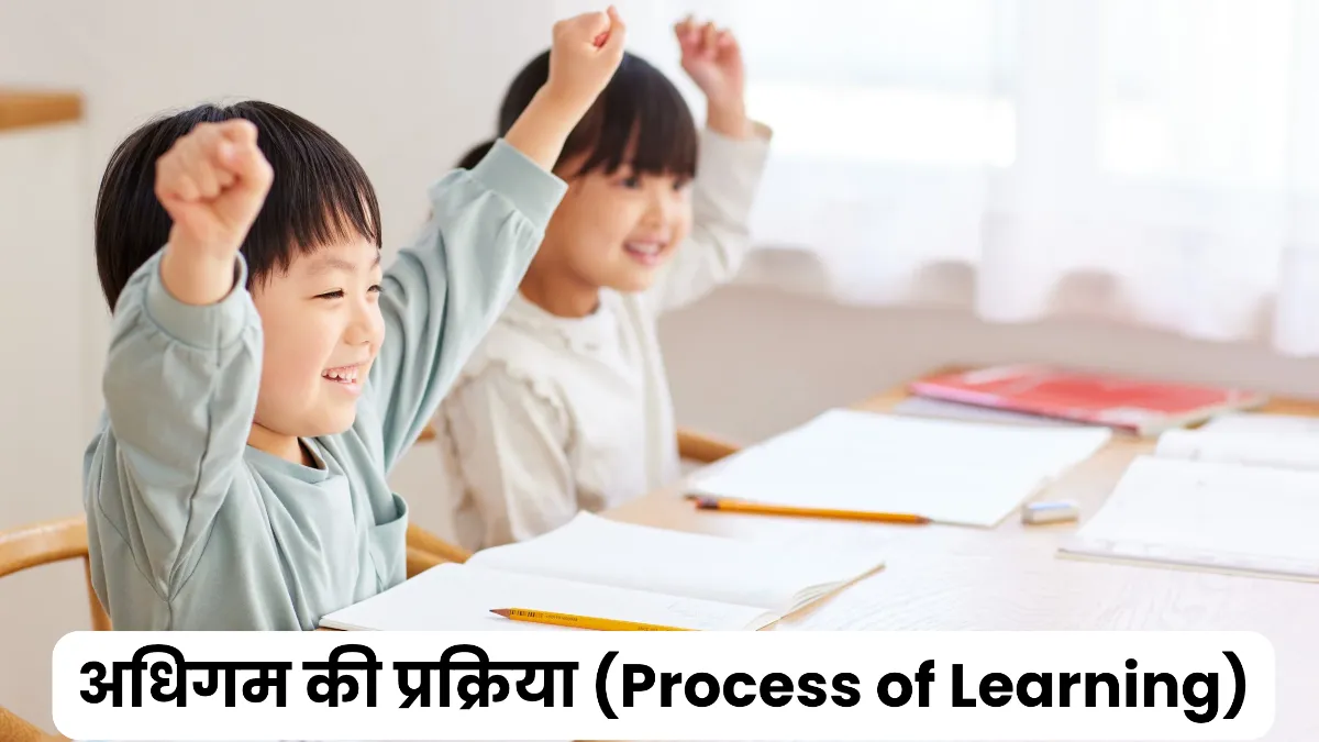 अधिगम की प्रक्रिया (Process of Learning)