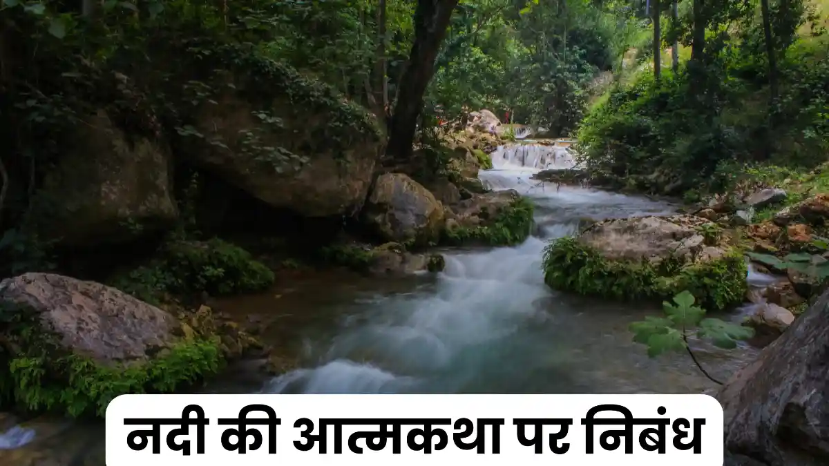 नदी की आत्मकथा पर निबंध 300, 400, 500 और 600 शब्दों में ॥ Nadi Ki Atmakatha Par Nibandh